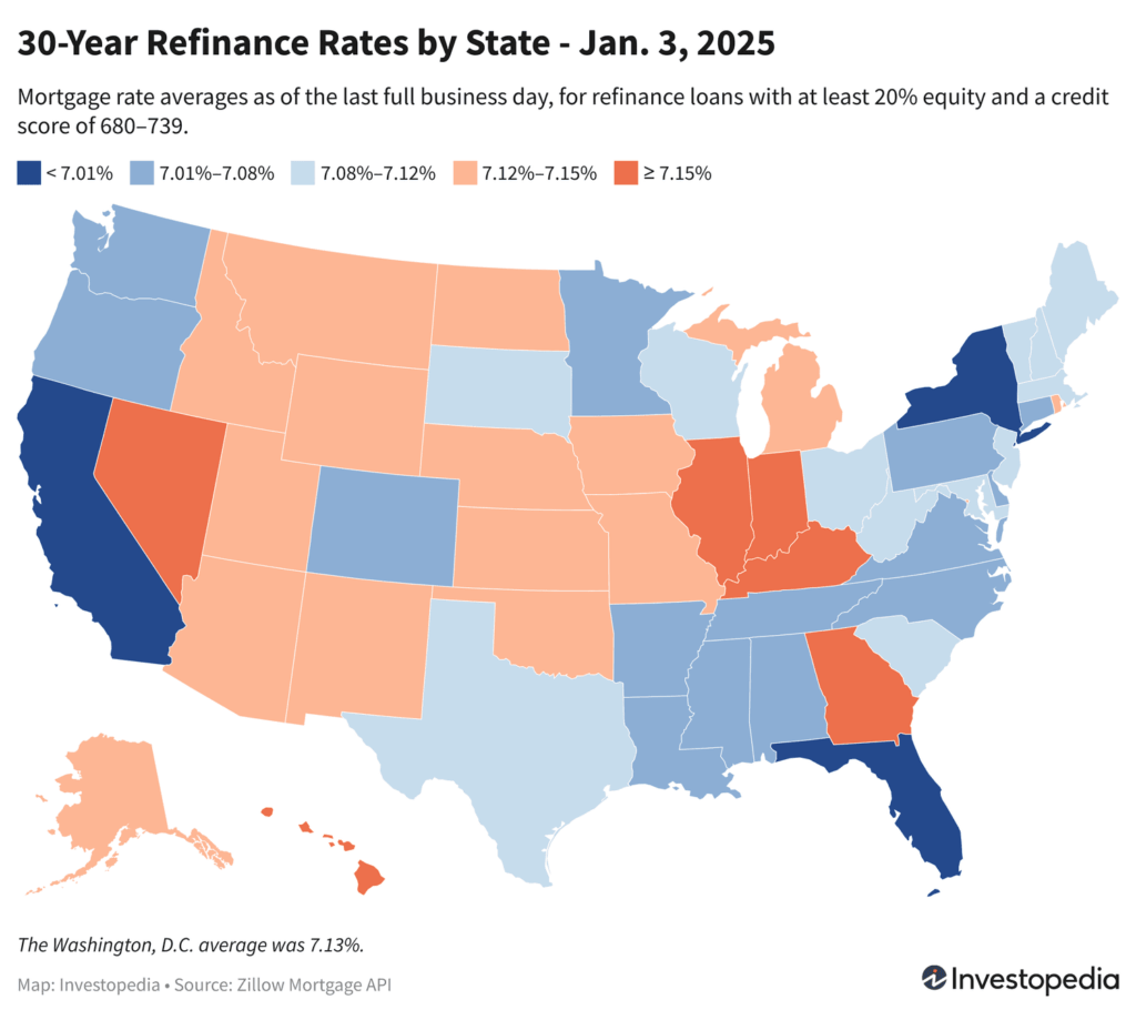6CpqE 30 year refinance rates by state jan 3 2025 35289bdcb10740b38b2fbbc267040140