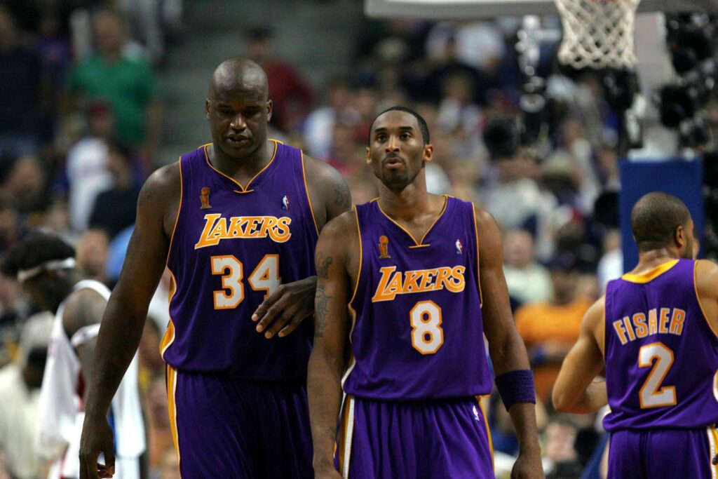 Shaquille O Neal Kobe Bryant 56a57fd23df78cf772889c75