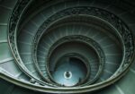 spiral staircase upward downward Paul Thuysbaert Stone 56a9067f3df78cf772a2ed70